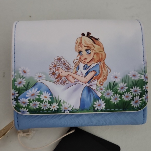 Loungefly Handbags - Loungefly Alice in Wonderland Disney Wallet New